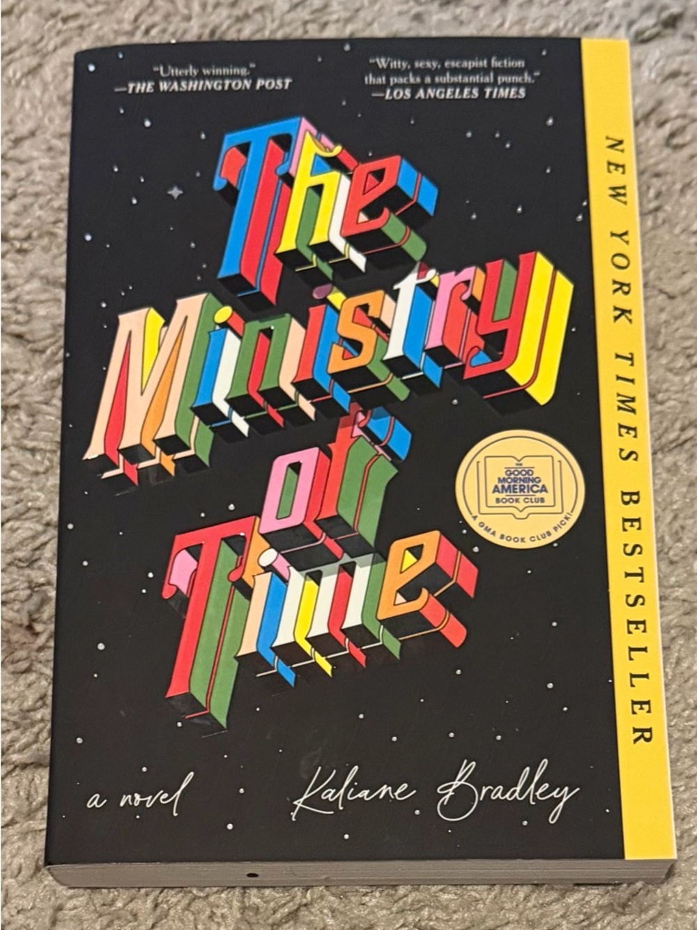 Bundle Price - $3 - BOOK - The Ministry of Time by Kaliane Bradley